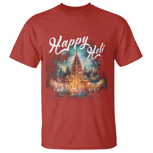 Happy Holi T Shirt Colors India Hindu Spring TS09 Red Printyourwear