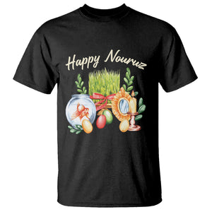 Happy Nowruz T Shirt Kurdistan & Pakistan And Iran New Year Haft-Seen TS09 Black Printyourwear