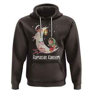 Cute KId Ramadan Kareem Mubarak Islam Hoodie TS09 Dark Chocolate Printyourwear