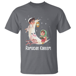 Cute KId Ramadan Kareem Mubarak Islam T Shirt TS09 Charcoal Printyourwear