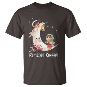 Cute KId Ramadan Kareem Mubarak Islam T Shirt TS09 Dark Chocolate Printyourwear