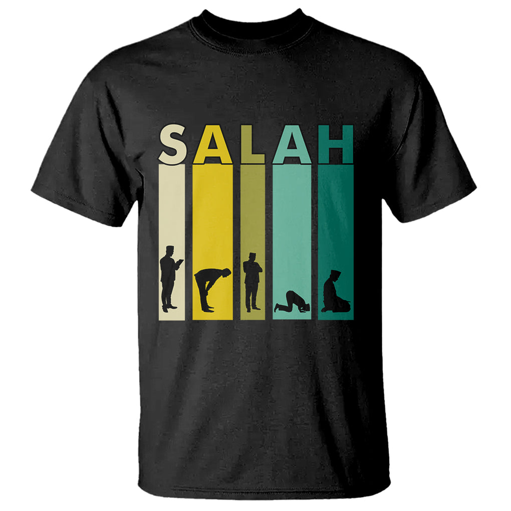 Islam T Shirt Salah Prayer Muslim Ramadan Kareem Islamic TS09 Black Printyourwear