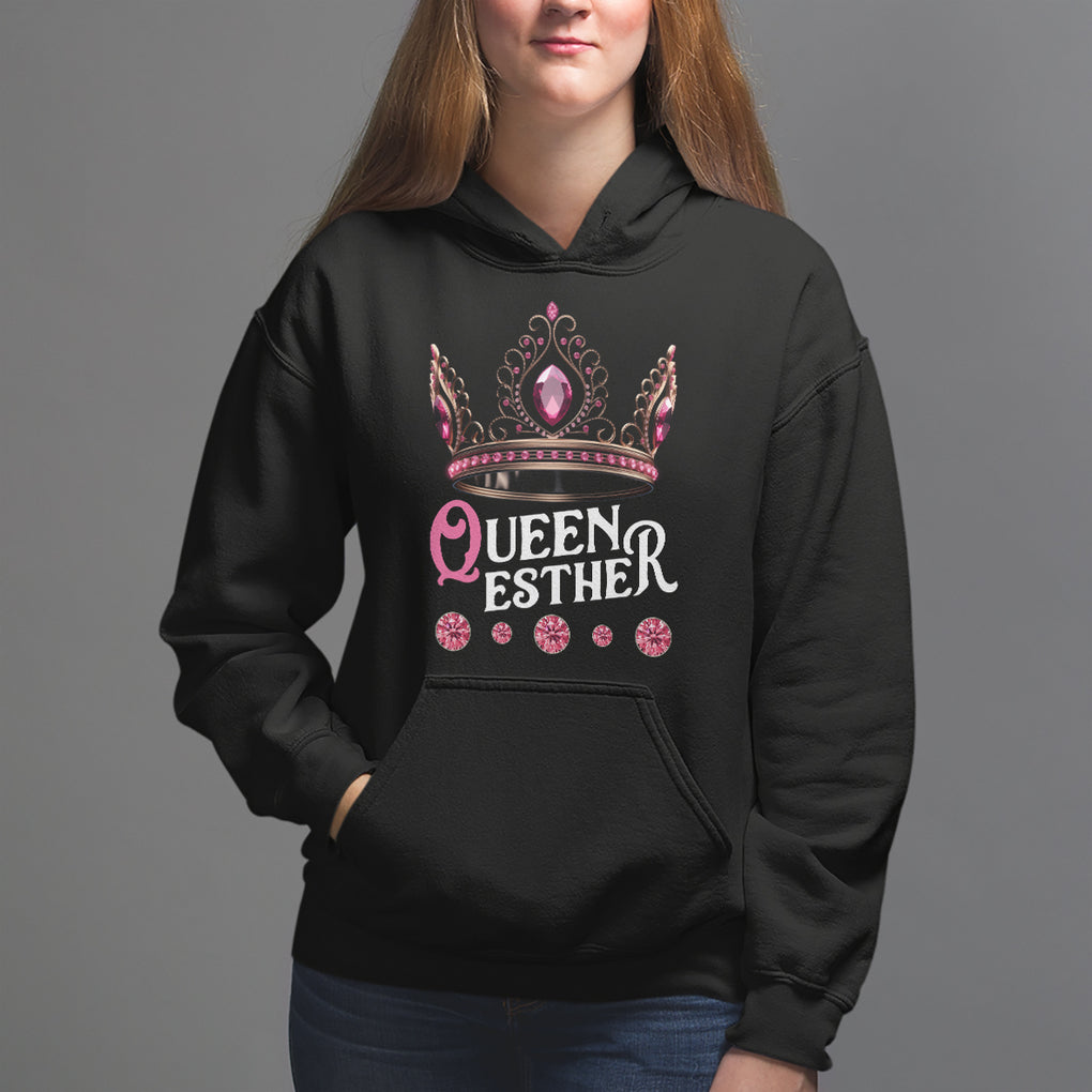 Purim Holiday Hoodie Queen Esther Jewish Israel Feast TS09 Black Printyourwear