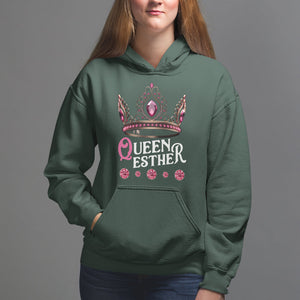 Purim Holiday Hoodie Queen Esther Jewish Israel Feast TS09 Dark Forest Green Printyourwear