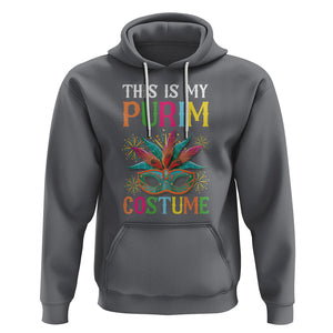 This Is My Purim Costume Jewish Israel Feast Hoodie TS09 Charcoal Printyourwear