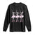 Funny Halloween Skeleton Ballet Dancing Ballerina Long Sleeve Shirt TS09 Black Print Your Wear