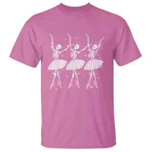 Funny Halloween Skeleton Ballet Dancing Ballerina T Shirt TS09 Azalea Print Your Wear