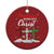 Christmas Begins With Christ Christmas Ornament Snowman Christian Cross TS09 Print Your Wear