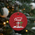 Christmas Begins With Christ Christmas Ornament Snowman Christian Cross TS09 Print Your Wear