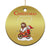 Christmas Begins With Christ Christmas Ornament Jesus Santa Riding Bicycle TS09 Print Your Wear