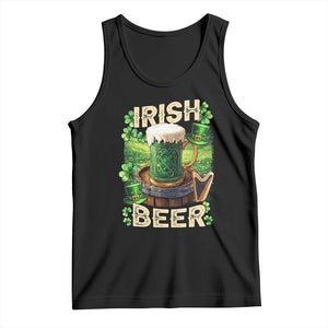 Funny St. Patrick's Day Irish Beer Tank Top TS09 Black Print Your Wear