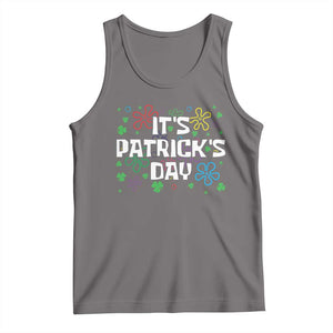 Funny It's St. Patrick's Day Tank Top TS09 Deep Heather Print Your Wear