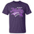 Dementia Awareness T Shirt Memories Matter Purple Ribbon Alzheimer TS09 Purple Print Your Wear