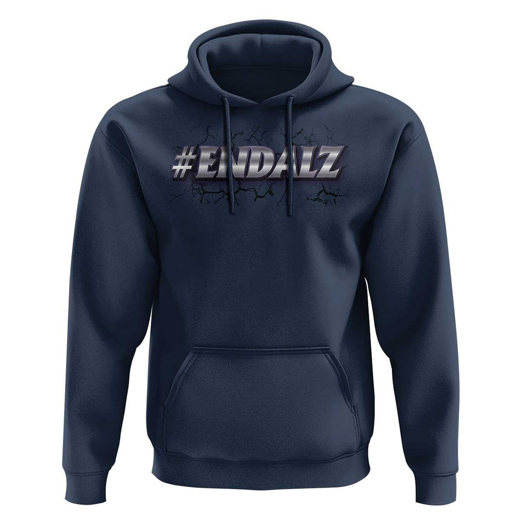 ENDALZ Alzheimer Dementia Awareness Hoodie TS09 Navy Print Your Wear