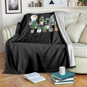 Ghost Garden Halloween Gardener Gardening Throw Blanket TS09 Print Your Wear