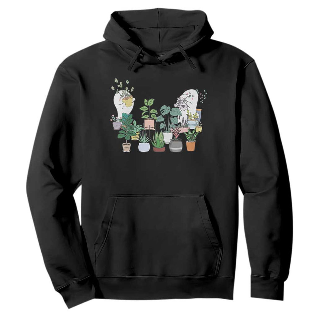 Ghost Garden Halloween Gardener Gardening Hoodie TS09 Black Print Your Wear