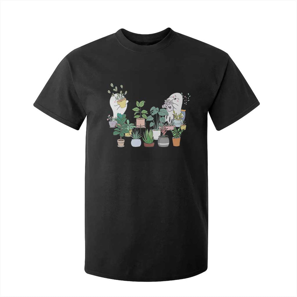 Ghost Garden Halloween Gardener Gardening T Shirt For Kid TS09 Black Print Your Wear