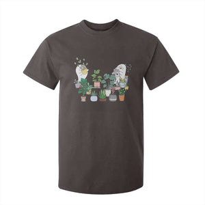 Ghost Garden Halloween Gardener Gardening T Shirt For Kid TS09 Dark Chocolate Print Your Wear