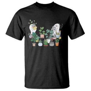 Ghost Garden Halloween Gardener Gardening T Shirt TS09 Black Print Your Wear