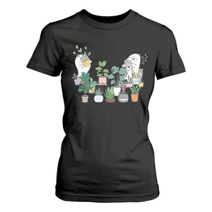 Ghost Garden Halloween Gardener Gardening T Shirt For Women TS09 Black Print Your Wear