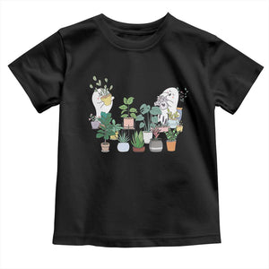 Ghost Garden Halloween Gardener Gardening Toddler T Shirt TS09 Black Print Your Wear