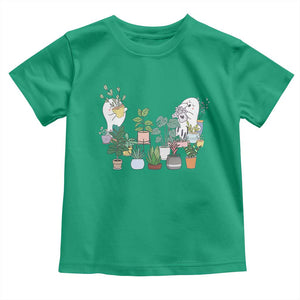 Ghost Garden Halloween Gardener Gardening Toddler T Shirt TS09 Irish Green Print Your Wear