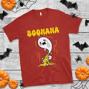 Halloween T Shirt Banana Ghost Boonana Cute Costume TS09 Red Print Your Wear