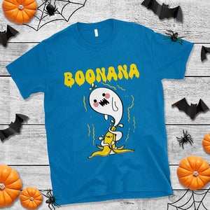 Halloween T Shirt Banana Ghost Boonana Cute Costume TS09 Sapphire Print Your Wear