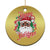 Black Santa Christmas Ornament Happy Holidays African American Santa TS09 Print Your Wear