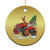 Funny Xmas Christmas Ornament Santa Reindeer Riding Monster Truck TS09 Print Your Wear