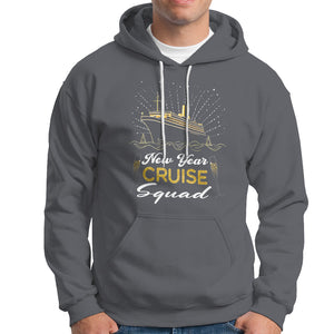 Happy New Year Cruise Family Lucky Firework Hoodie TS09 Charcoal Printyourwear