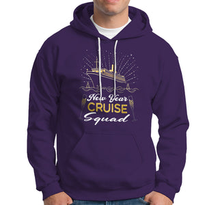 Happy New Year Cruise Family Lucky Firework Hoodie TS09 Purple Printyourwear