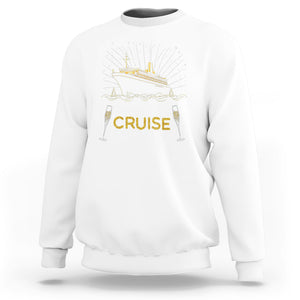 Happy New Year Cruise Family Lucky Firework Sweatshirt TS09 White Printyourwear