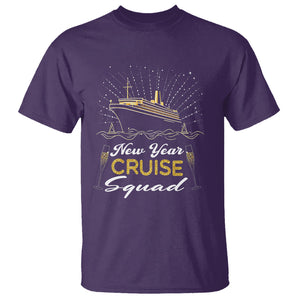 Happy New Year Cruise Family Lucky Firework T Shirt TS09 Purple Printyourwear