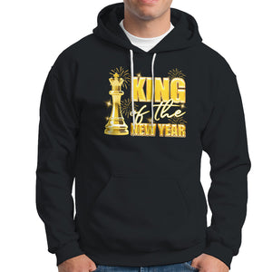 King Of The New Year Eve Happy Lucky Firework Hoodie TS09 Black Printyourwear