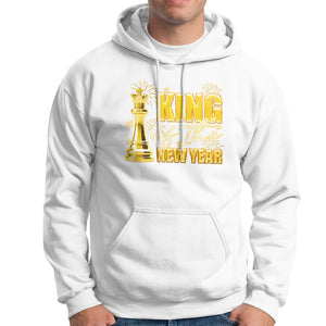 King Of The New Year Eve Happy Lucky Firework Hoodie TS09 White Printyourwear