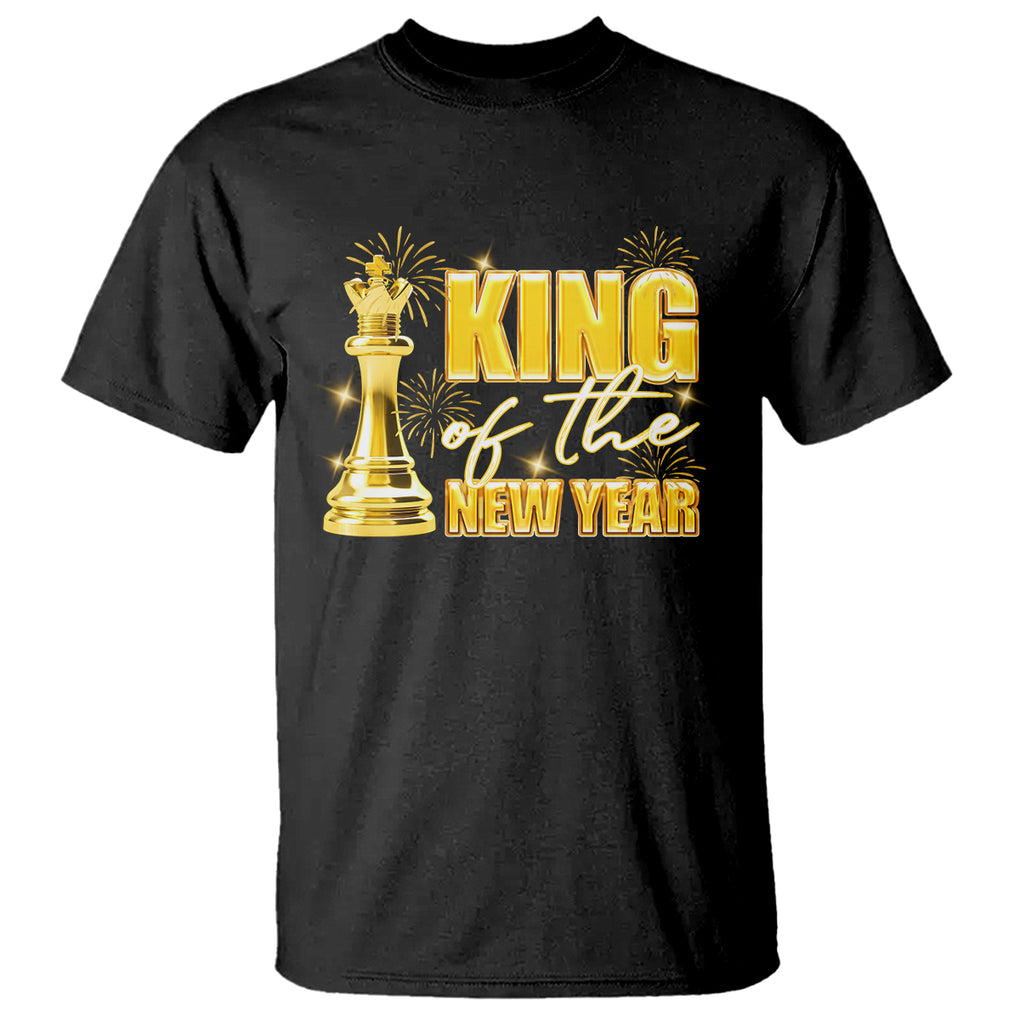 King Of The New Year Eve Happy Lucky Firework T Shirt TS09 Black Printyourwear