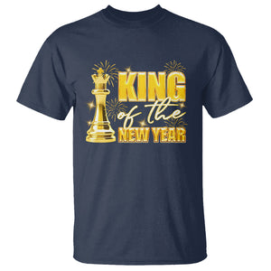 King Of The New Year Eve Happy Lucky Firework T Shirt TS09 Navy Printyourwear