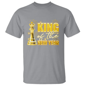 King Of The New Year Eve Happy Lucky Firework T Shirt TS09 Sport Gray Printyourwear