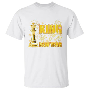 King Of The New Year Eve Happy Lucky Firework T Shirt TS09 White Printyourwear