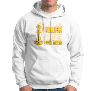 Queen Of The New Year Eve Happy Lucky Firework Hoodie TS09 White Printyourwear