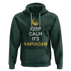 Keep Calm It's Ramadan Kareem Eid Mubarek Islam Muslims Hoodie TS09 Dark Forest Green Printyourwear