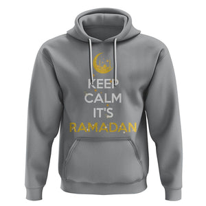 Keep Calm It's Ramadan Kareem Eid Mubarek Islam Muslims Hoodie TS09 Sport Gray Printyourwear