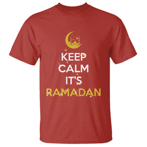 Keep Calm It's Ramadan Kareem Eid Mubarek Islam Muslims T Shirt TS09 Red Printyourwear