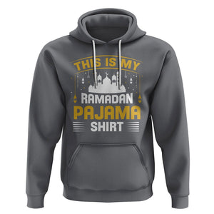 This Is My Ramadan Pajama Eid Mubarek Islam Muslims Hoodie TS09 Charcoal Printyourwear