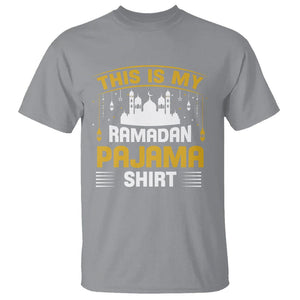 This Is My Ramadan Pajama Eid Mubarek Islam Muslims T Shirt TS09 Sport Gray Printyourwear