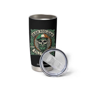 Irish Pride Tumbler Cup Irish Hooligan Ireland Flag Skull TS09 Print Your Wear