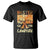 Funny Camping T Shirt Master Of The Campfire TS09 Black Printyourwear