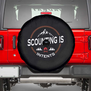 Scouting Is Tent Spare Tire Cover TS09 Black Print Your Wear