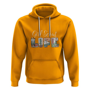 Scouting Hoodie Girl Scout Life Girls Cookie Camping TS09 Gold Printyourwear